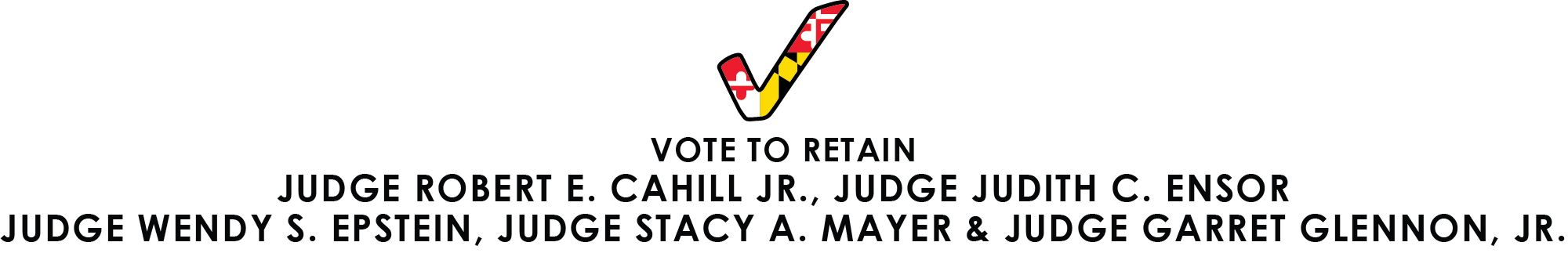 Baltimore County Sitting Judges Slate
